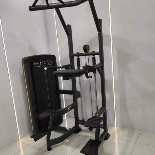 Dip chin up machine